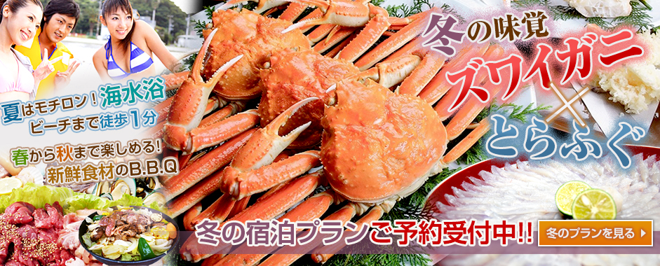若狭マリンプラザ — 福井県・小浜市 · 鯉川海水浴場まで徒歩1分。静かな内海に造られた波