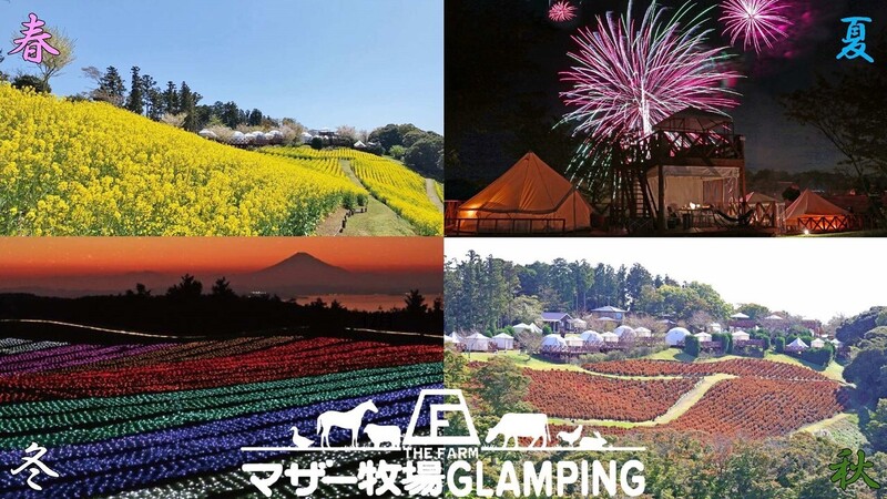 マザー牧場 GLAMPING THE FARM — 千葉・富津市 · 牧場併設グランピングと早朝の手しぼり体験