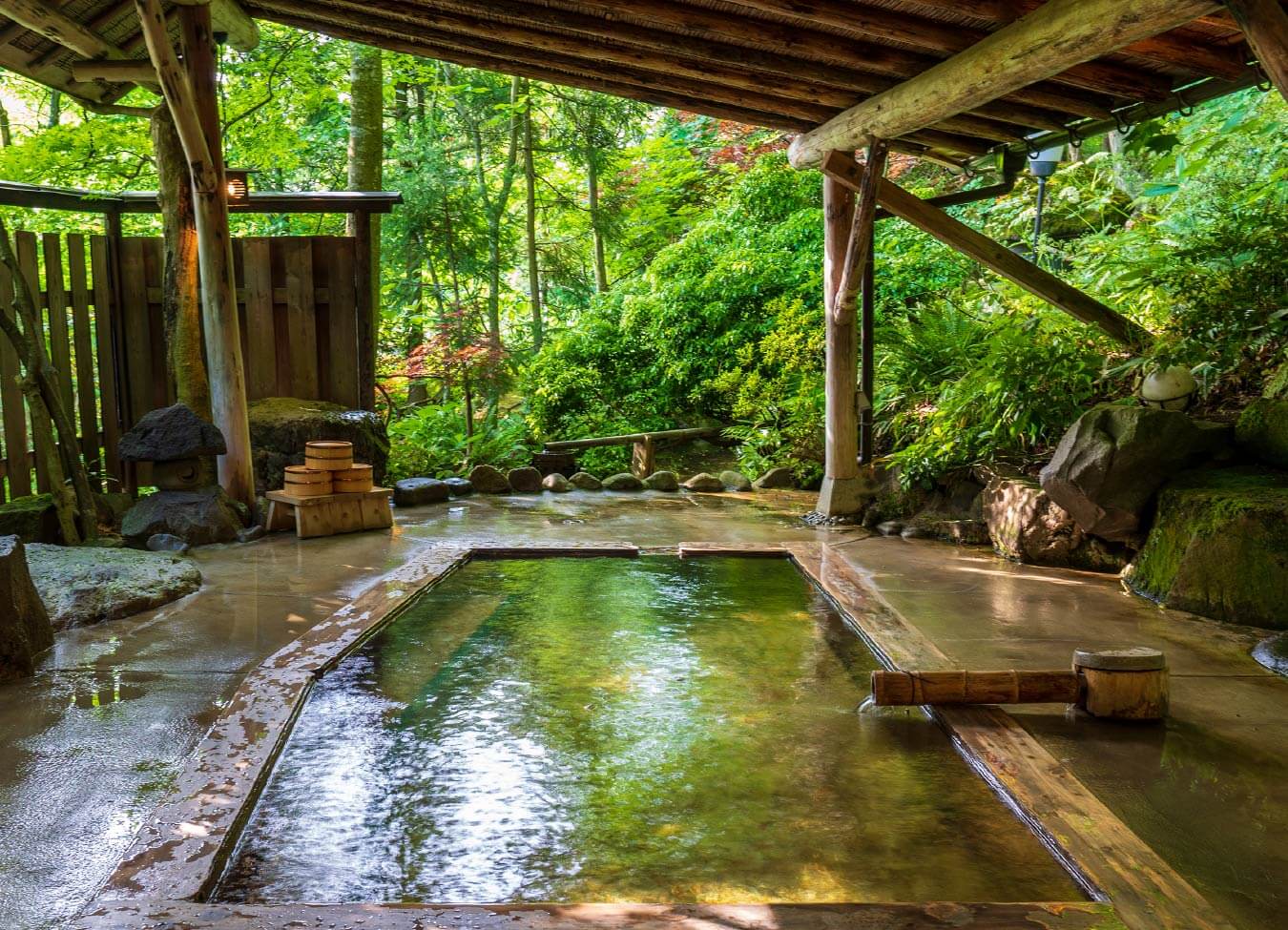 旅館大沼 — 宮城県大崎市鳴子温泉 · 八つの湯殿を持つ百年の湯治宿