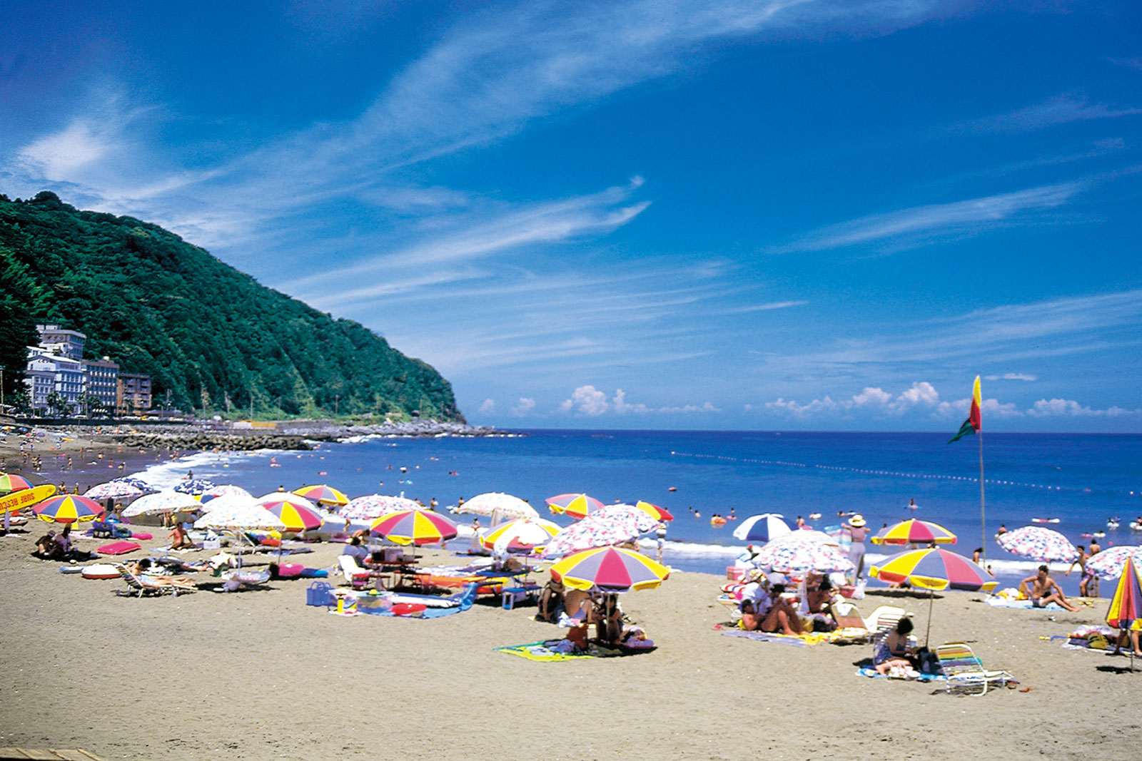 熱川プリンスホテル — 静岡・東伊豆 · 熱川海水浴場、送迎バスで水着のまま
