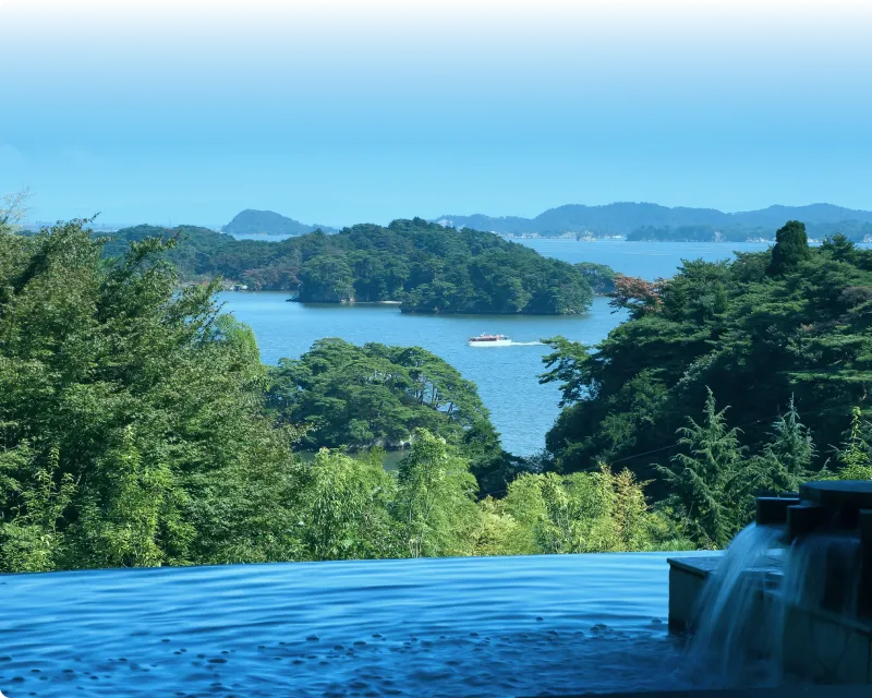 ホテル松島大観荘 — 宮城・松島 · 松島湾を望む高台、続き間和室と家族会食対応