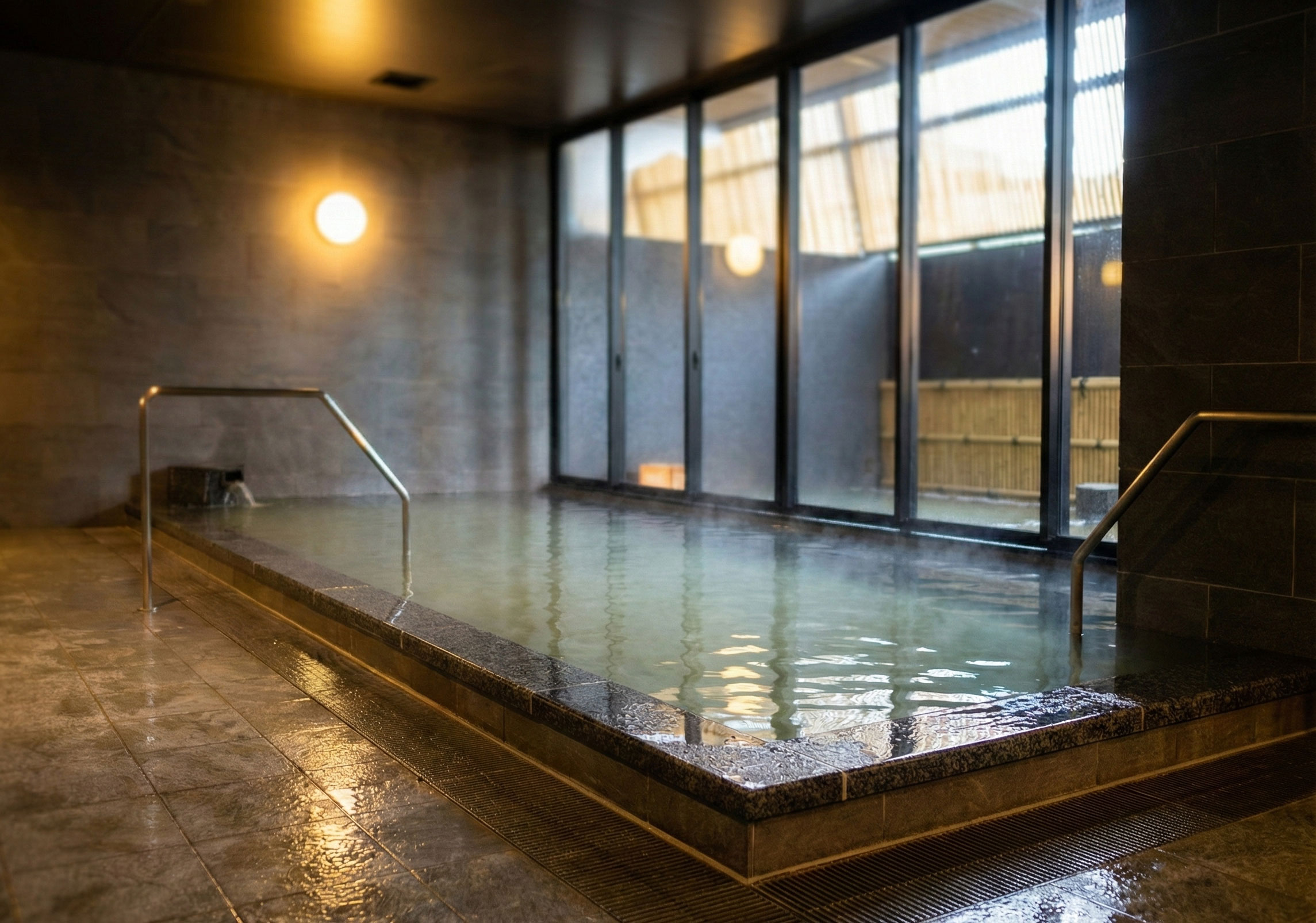 宇佐グランドホテル — 大分県宇佐市四日市 · 宿泊者が無料で使える館内の温泉(単純炭酸水)